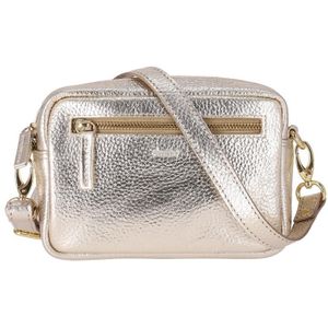 DSTRCT  Crossbodytas / Schoudertas Dames -  Leer - Floater Field - goud