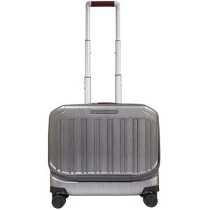 Piquadro Laptoptrolley  -  15.6 inch -  Polycarbonaat - PQ Light Maroq - grijs