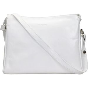 The Monte  Crossbodytas / Schoudertas Dames -  Leer - Shizu - wit