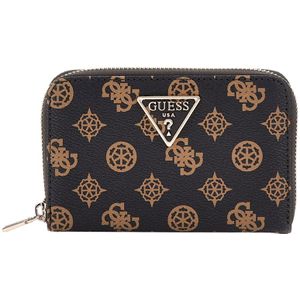 Guess - Laurel - Portemonnee - Bruin - Imitatieleer - Ritsluiting