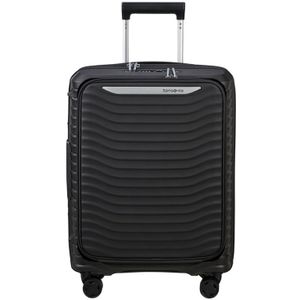 Samsonite  Handbagage Harde Koffer / Trolley / Reiskoffer -  55 x 40 x 23/26 cm - Upscape - zwart