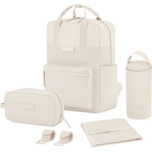 Kapten & Son laptoprugzak -  15 inch - Bergen Pro - beige