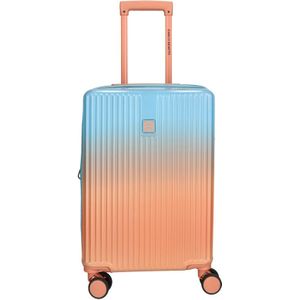 Enrico Benetti - Havana - Handbagagekoffer - Turquoise - ABS