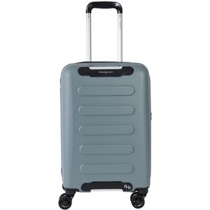 Hedgren  Handbagage Harde Koffer / Trolley / Reiskoffer -  55 x 35 x 25 cm - Comby - groen