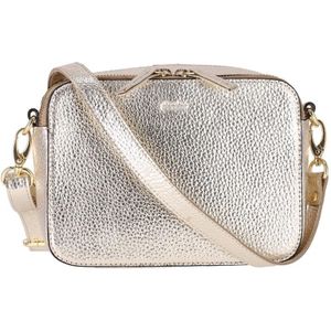 DSTRCT  Crossbodytas / Schoudertas Dames -  Leer - Floater Field - goud