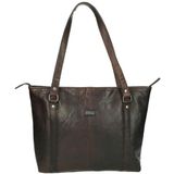 Spikes & Sparrow  Schoudertas /  Crossbodytas  Dames -  Leer - Bandit -  bruin