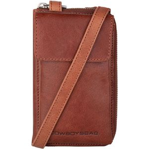Cowboysbag - Garston - Telefoontasje - Cognac - Leer