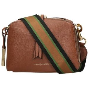 Smaak Amsterdam  Schoudertas /  Crossbodytas  Dames -  Leer - Blake -  cognac