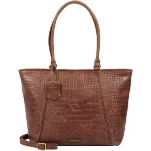 Burkely Laptoptas Dames -  15.6 inch -  Leer -  Cool Colbie - bruin