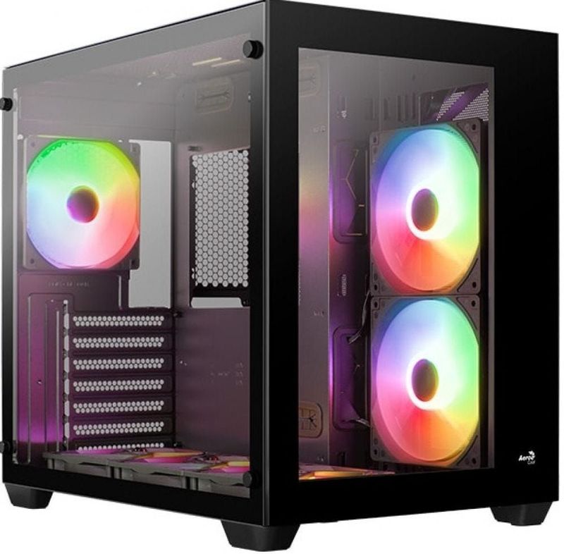 AeroCool Behuizing Midi Dryft MicroATX/ATX/MiniITX ARGB (black)