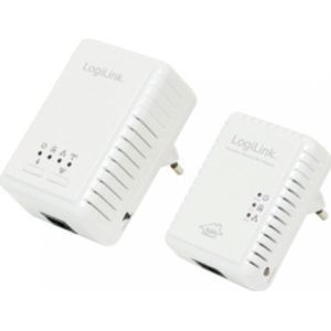 LogiLink Homeplug Starter Set AV 500 Mbit/s & WLAN 300 Mbit