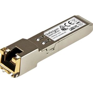 StarTech.com Cisco Meraki MA-SFP-1GB-TX compatibel SFP Transceiver module - 101001000BASE-TX -101001000 Mbps koper RJ45