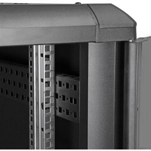 StarTech.com 22U demonteerbare serverkast met wielen - 36 server rack voor uw servers, netwerk en telecommunicatie apparatuur