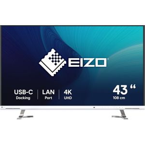 EIZO 108cm (42,5) EV4340X-WT 16:09 4K 2xHDMI+DP+USB-C IPS