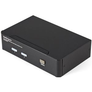StarTech.com 2-poort USB HDMI KVM-switch met Audio en USB 2.0-hub - KVM  audio  USB switch