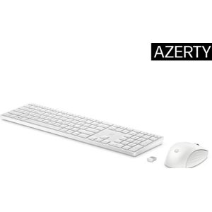 HP 655 WIRELESS KB/MSE COMBO WHT toetsenbord Inclusief muis Universeel RF Draadloos Wit