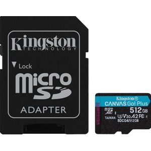 Kingston Canvas Go! Plus Gen 4 512GB - Flashgeheugenkaart