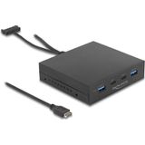 DELOCK 3.5 USB 3.2 Gen 2 Front Panel 2 x USB-C + 2 x USB-A