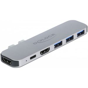DELOCK Dockingstation voor MacBook Dual HDMI 4K / PD / Hub