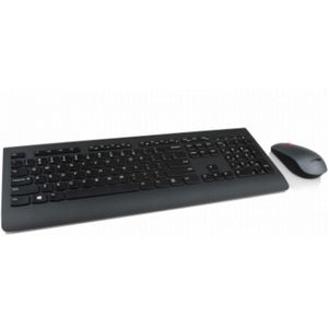 Lenovo 4X30H56825 toetsenbord Inclusief muis Universeel RF Draadloos Zwitsers Zwart
