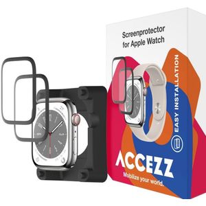 Accezz 2x Screenprotector met applicator Apple Watch Series 10 - 46 mm