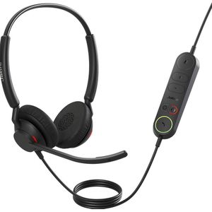 Jabra Engage 40 Headset Bedraad Hoofdband Kantoor/callcenter USB Type-C Zwart