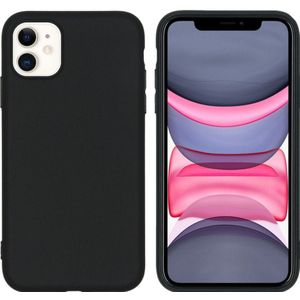Accezz Color Backcover iPhone 11 - Zwart