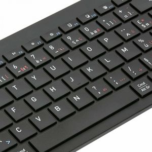 Targus AKB863BE toetsenbord Bluetooth AZERTY Belgisch Zwart
