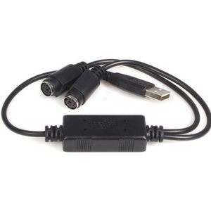 StarTech.com USB naar PS2 Toetsenbord en Muis Adapter - Adapter voor toetsenbord  muis