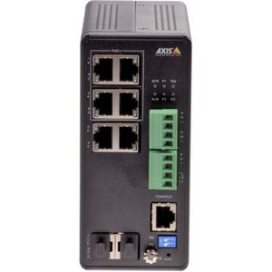 Axis - T8504-R - POE Injector - Zwart - Power over Ethernet