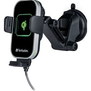 Verbatim - FWC-03 - Draadloze Qi-auto-oplader - Zwart - Kunststof
