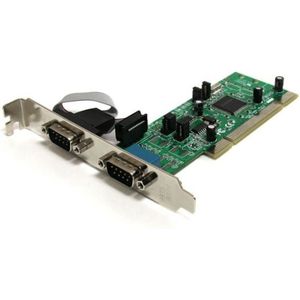 StarTech.com 2-poort PCI RS422485 Seriële Adapter-kaart met 16550 UART - Seriële adapter