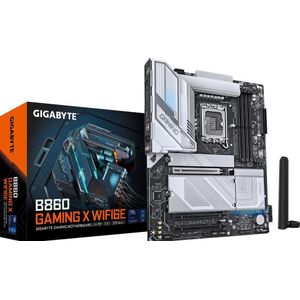 MB GBT Intel 1851 B860 GAMING X WIFI6E ATX  4xCU D5 6400+(OC) PCIe5.0 USB3.2 Gen2x2