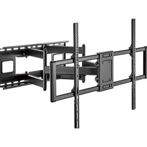 Equip wall mount 60-120/1TFT 120kg 2Gelenke Neigung zwart