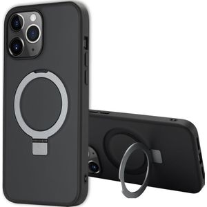 Accezz Ring Stand Backcover met MagSafe iPhone 13 Pro Max - Zwart