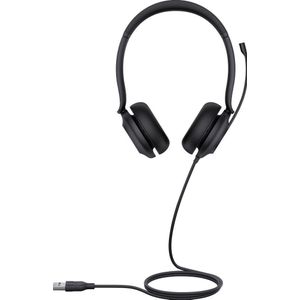 Yealink - UH35 - Kantoorheadset - Zwart - Bedraad - USB-A