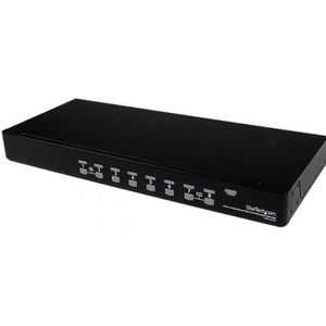 StarTech.com 8-poort 1U-Rack USB PS2 KVM-switch met OSD - KVM-schakelaar