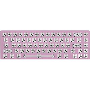 Glorious Gaming GMMK 2 Compact - Mechanisch Gamingtoetsenbordframe - Roze - 65% TKL Formaat - Aluminium