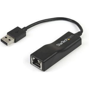 StarTech.com USB 2.0 naar 10/100 Mbps Ethernet-netwerkadapter dongle - Netwerkadapter