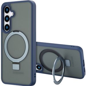 Accezz Ring Stand Backcover met MagSafe Samsung Galaxy S24 - Blue
