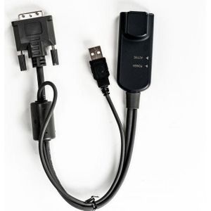 Vertiv Avocent MPUIQ-VMCDV toetsenbord-video-muis (kvm) kabel Zwart 0,3556 m