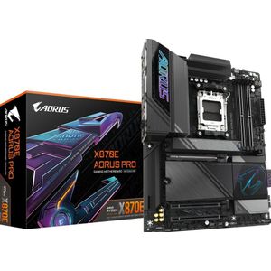 Gigabyte X870E AORUS PRO - ATX - Socket AM5 - AMD X870E - DDR5 - USB 4 - Wi-Fi 7 - Realtek Audio