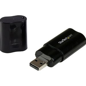 StarTech.com USB Stereo Audio Adapter Externe Geluidskaart - Geluidskaart