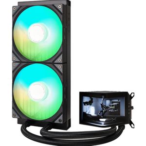 TRYX PANORAMA ARGB 280 Black - Vloeistofkoelsysteem processor
