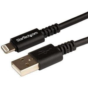 StarTech.com 3 m lange zwarte Apple 8-polige Lightning-connector naar USB-kabel voor iPhone  iPod  iPad - Lightning-kabel