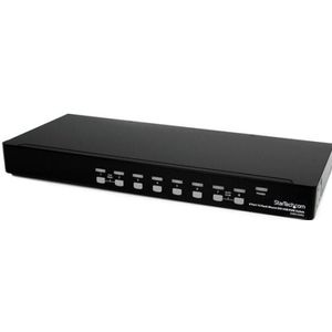 StarTech.com 8-poort 1U-Rack DVI USB KVM-switch - KVM-schakelaar