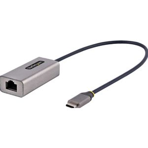 StarTech.com USB-C to Ethernet Adapter, 101001000 Mbps, Gigabit Network Adapter w ASIX AX88179A Chip, 1ft30cm Cable, USB Type C to RJ45 Ethernet