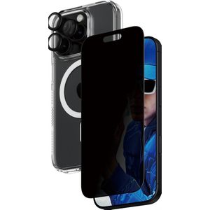 PanzerGlass ® 3-in-1 Privacy Protection Bundle iPhone 16 Pro Doorzichtige schermbeschermer Apple 1 stuk(s)