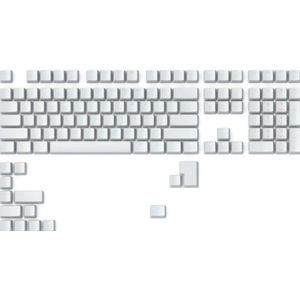 Glorious - GMMK ABS Doubleshot V2 - Keycaps - Wit