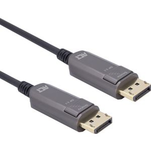 ACT - AOC 8K DisplayPort 2.1 Kabel - 100 Meter - Koper en Glasvezel